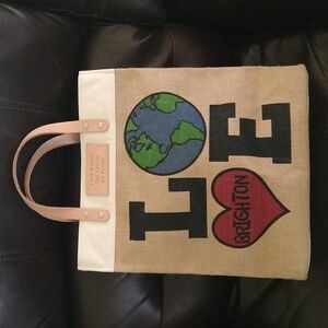 Brighton Jute Tote bag/Shopper